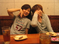 こうだくみの真似をするちえ＆ひとみん